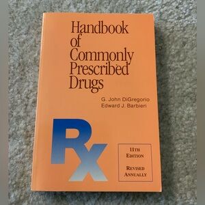 Handbook Of Commonly Prescribed Drugs ~15th Edition, G.John Di Gregorio